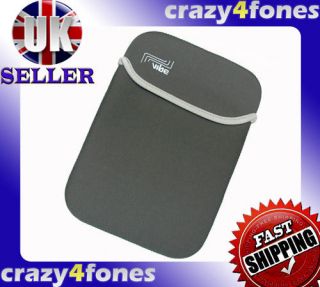 Grey Netbook Laptop Neoprene Sleeve Case 11” SONY, Acer