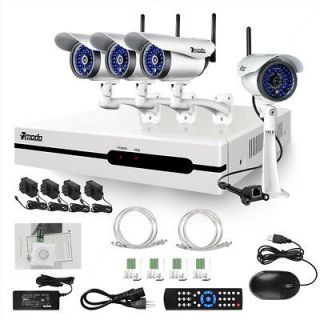   NVR Video Recorder Outdoor Wireless Security IP Network Camera System