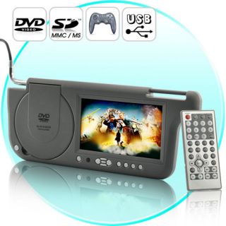 Inch Sun Visor DVD Player with Gaming System and FM Transmitter 