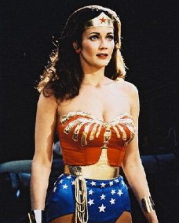Lynda Carter as Wonder Woman in Wonder Woman 24X30 Poster sexy low cut 