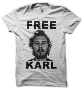 Free Karl Workaholics Inspired T Shirt S M L XL XXL XXXL White