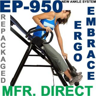 Teeter Hang Ups EP 950 Inversion Table w/Ergo Embrace Ankle System 