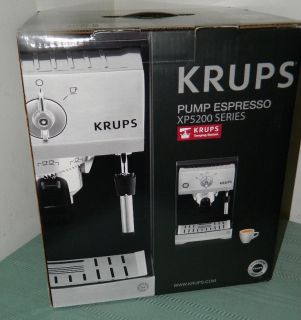 KRUPS Pump Espresso Machine Maker XP5280 XP5200 Series BRAND NEW IN 