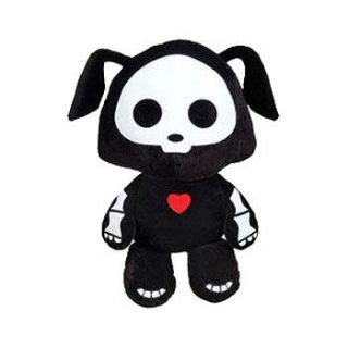 Skelanimals Plush   DAX the Black Dog (20.5 inch)   Stuffed Animal Toy