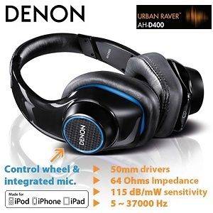 Denon AH D400,Urban Raver, Wireless,Over EarHeadphones,​BRAND NEW 