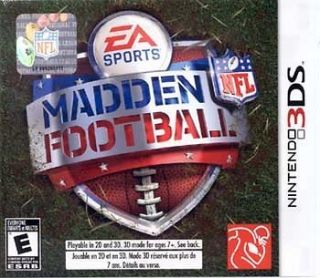 EA SPORTS MADDEN FOOTBALL / NINTENDO 3DS GAME