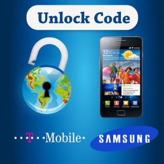 samsung galaxy s2 unlock code t mobile in Cell Phones & Accessories 