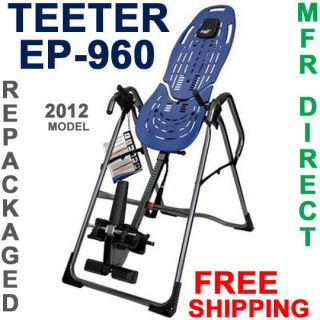 Teeter Hang Ups EP 960 Inversion Table   REPACKAGED  MRF. DIRECT 