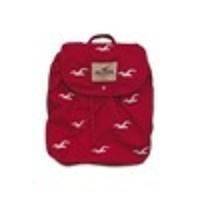 NWT HOLLISTER A & F CLASSIC SO CAL TOTE BAG BACK PACK RED WHITE BIRDS