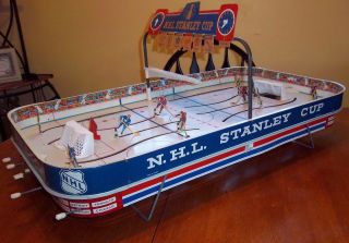 eagle stanley cup hockey table top hockey 1963 64