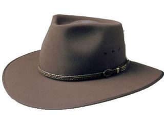 akubra cattleman australian made felt hat 57cm famous brand hall