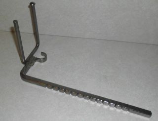 Farberware Rotisserie Spit Rod & Motor Support Bracket Only For Parts