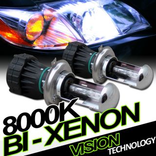   8000K BI XENON HID HEAD LIGHTS SLIM CONVERSION KIT H4 (Fits Expo