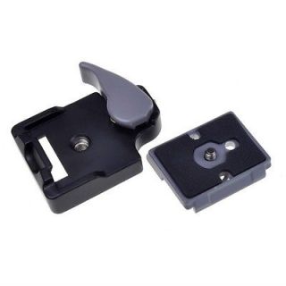 Black Camera Quick Release Assembly Sliding Plate Mount Generic