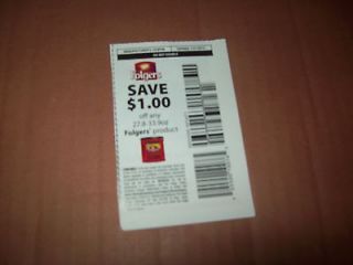folgers coffee coupons in Gift Cards & Coupons