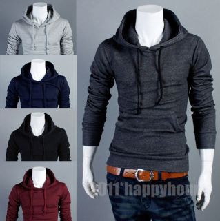 Mens Slim Fit Sexy Top Designed Hoodies Jackets Coats Tops S0980 