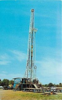 MI, Hillsdale County, Michigan, Oil Well Drilling, Drilling Rig 