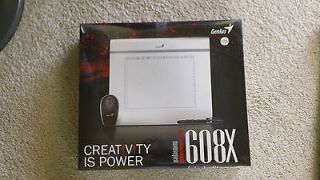 Genius i608X 6X8 USB Tablet with Mouse & Pen