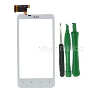   Screen Digitizer GLASS Replacement for AT&T HTC Vivid WHITE +Tools US