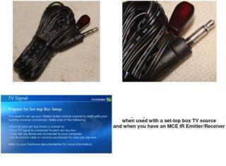 HP DELL MCE Remote PC TV Set Top Box IR Emitter Blaster