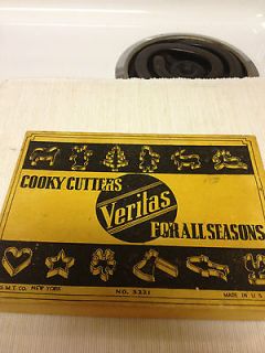 VERITAS COOKY CUTTERS FOR ALL SEASONS *WITH BOX* VINTAGE RETRO KITCHEN 