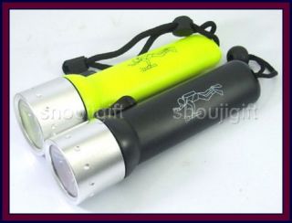 Luxeon 3 Watt Dive Light Torch Scuba Lamp Underwater Waterproof Free 