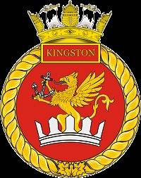 Canadian Navy HMCS Kingston (MM 700) Patrol Vessel Badge Sticker
