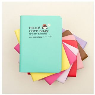 Brand New Hello COCO daily planner for 2013 year + 2 Stickers + 2013 