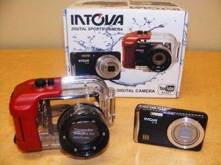 Intova IC 14 IC14 Camera with Underwater Housing Red Filter 2GB SD 