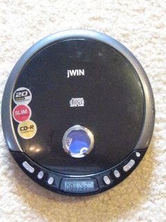 JWIN JXCD335BLK BLACK COLOR CD PLAYER WITH HEADPHONE,missing package