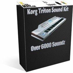 Newly listed Korg Triton Sound Kit 6,000 Soundz