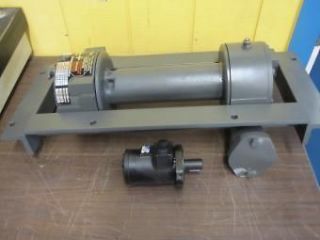 8,000 POUND CAPACITY RAMSEY HYDRAULIC WINCH WITH MOTOR
