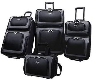 pc Rolling luggage set wheels UPright suitcase,tote