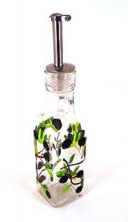 Grant Howard 6oz Olive Oil /Vinegar Dispenser Cruet Bottle Hand 