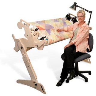   Frame Z44 Professional Fabric Fast Hand Quilting / Sewing Frame Wood