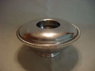 VINTAGE SILVERPLATE ASHTRAY MORTON PARKER LORD SIM