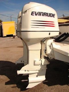 Pair of 2003 200HP OMC/Bombardier​/Evinrude DFI 2 Stroke Outboard 