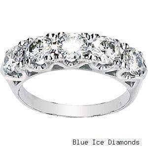 Moissanite Wedding Ring in Engagement Rings