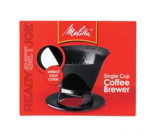 Melitta Single Cup Coffee Brewer Ready Set Joe #64007 NEW