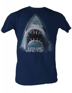 Jaws Head Movie Adult Large T Shirt