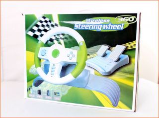 Wireless Steering Driving Racing Wheel for 4in1 PC/PS2/PS3/XBO​X360 