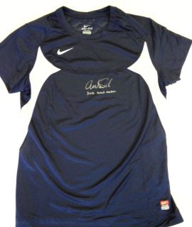 Abby Wambach Signed Nike Soccer Jersey 2012 London Olympics Team USA