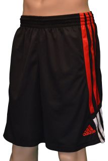Adidas Mens Next Generation Shorts Black/R​ed/White
