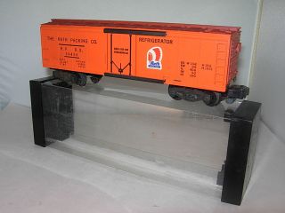 AMERICAN FLYER 24426 RATH PACKING CO, REFRIGERATOR CAR WITH KLEER PAK