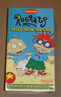 Nickelodeon Rugrats Tales from the Crib VHS Video, NEW