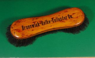 Antique Circa 1890 Brunswick Balk​e Collender Co.Table Brush