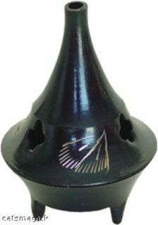 Newly listed Mini Black Brass Cone Burner