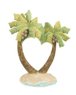   Hewitt Wedding Accessories Palm Tree Cake Top Decoration, 5. 1/2 Inc