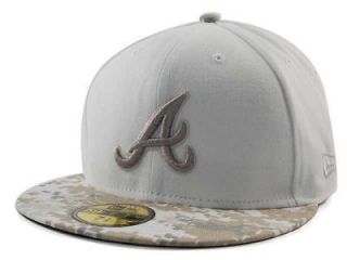 New Era 59Fifty Atlanta Braves MLB Digitone Fitted Cap Hat $35