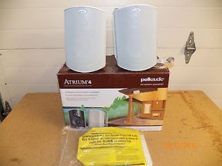 Polk Audio Atrium 5 White (Pr) All Weather Indoor/Outdoor Loudspeakers